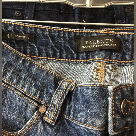 Talbots Boyfriend Cut Jean (Size 4) - Picture 3 of 3